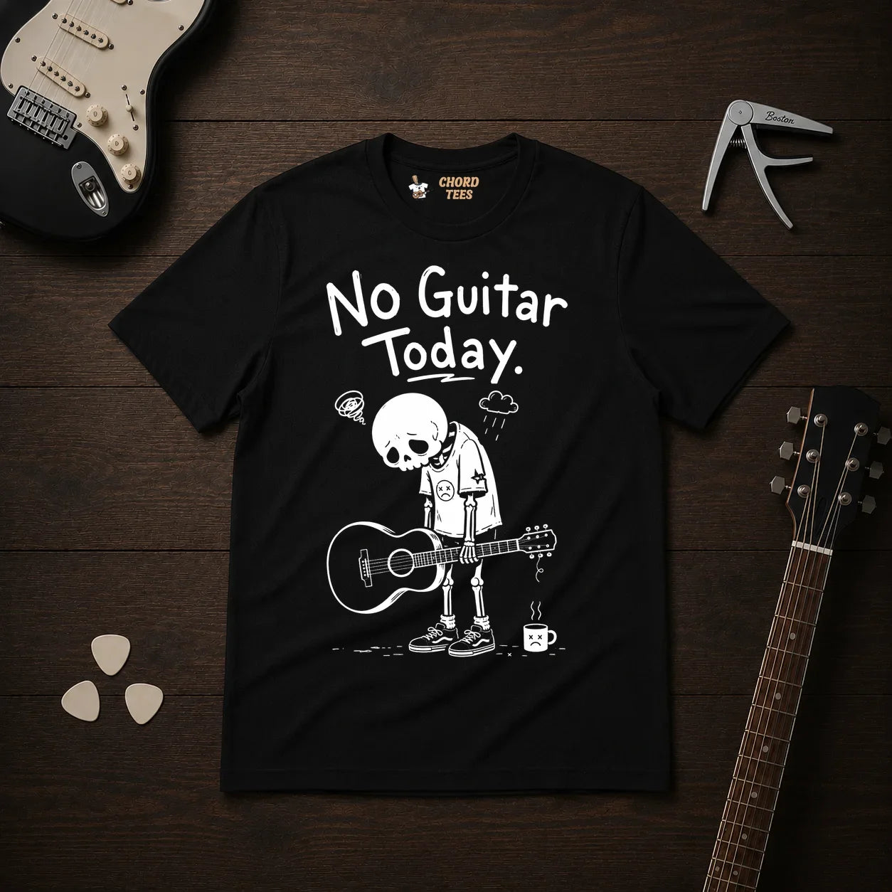 No Guitar Today T-Shirt