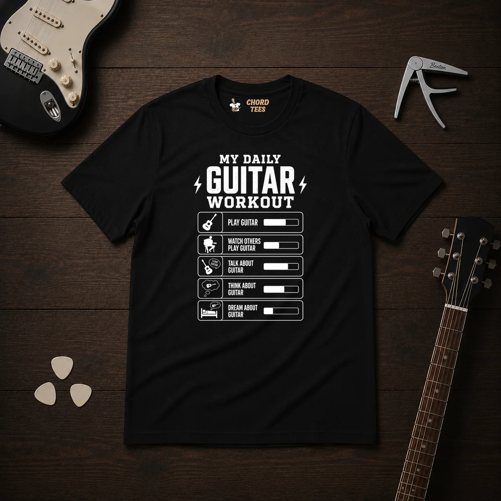 My Daily Guitar Workout T-Shirt