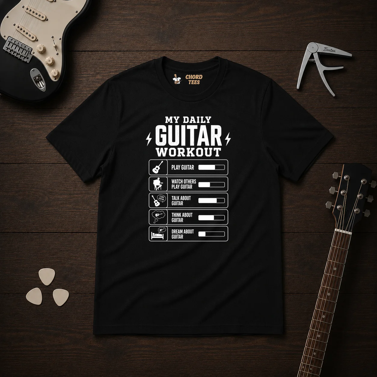 My Daily Guitar Workout T-Shirt