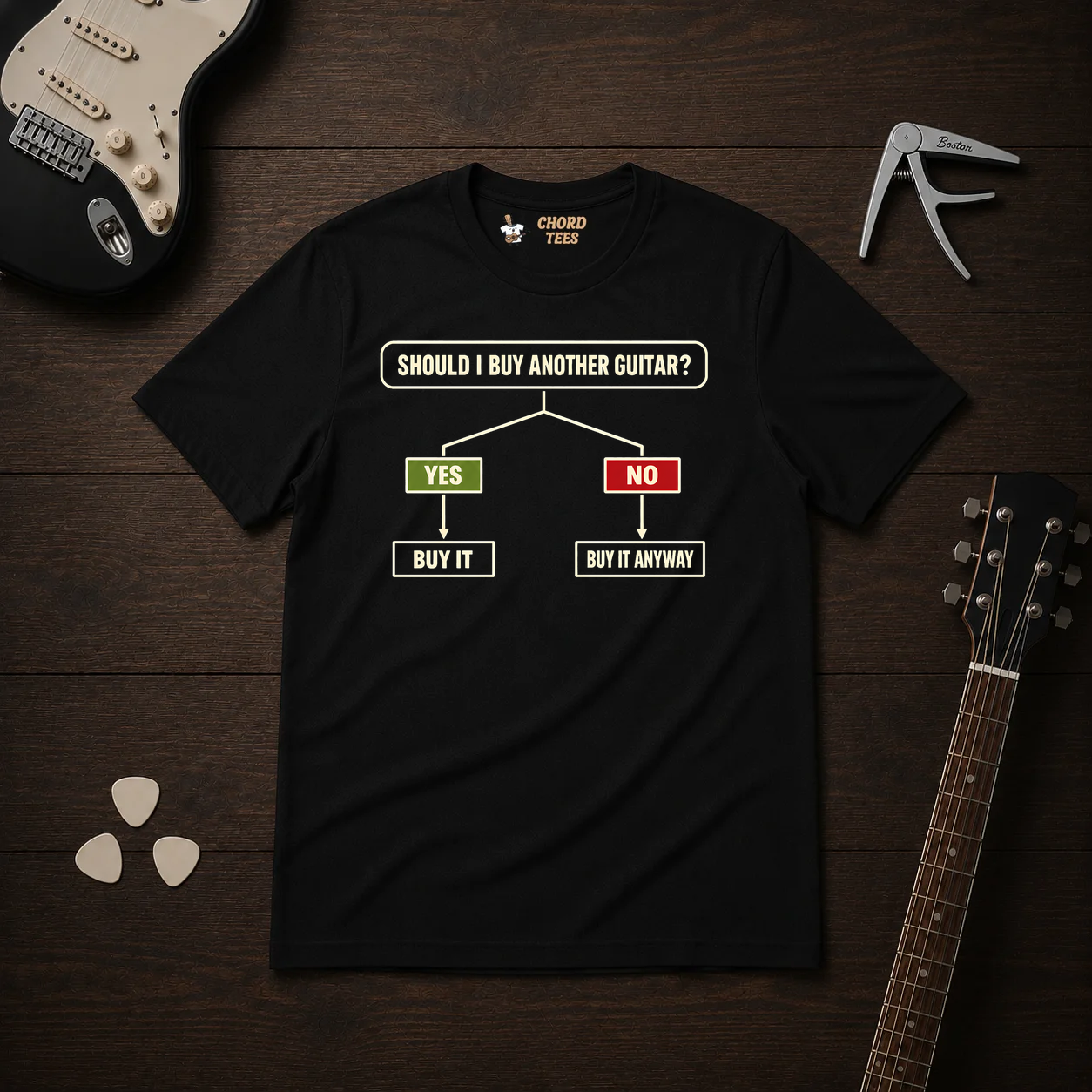 Should I Buy Another Guitar T-Shirt