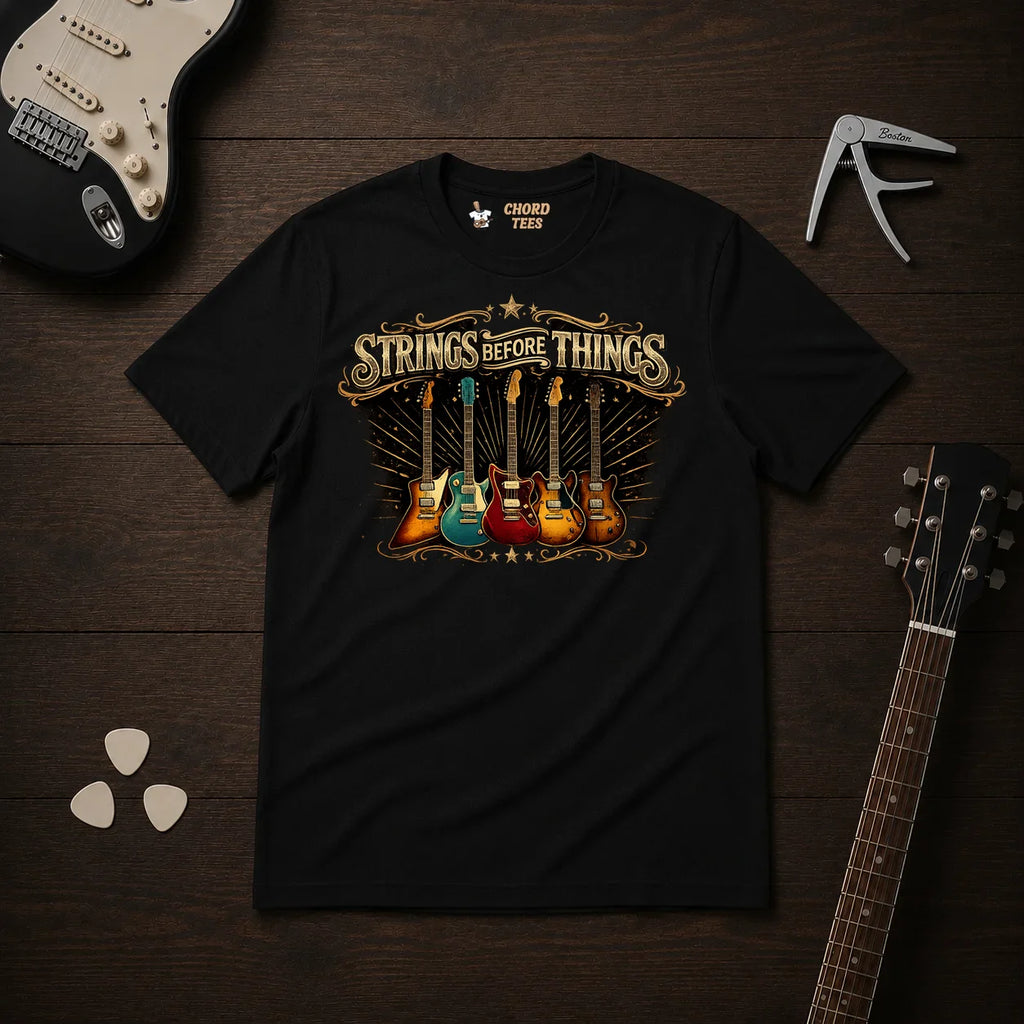 Strings Before Things T-Shirt