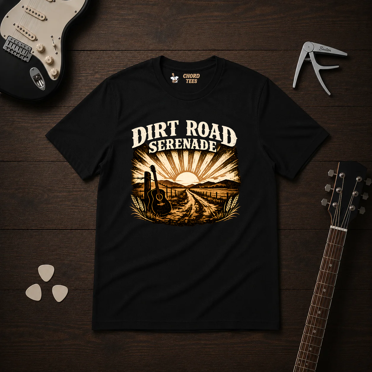 Dirt Road Serenade T-Shirt