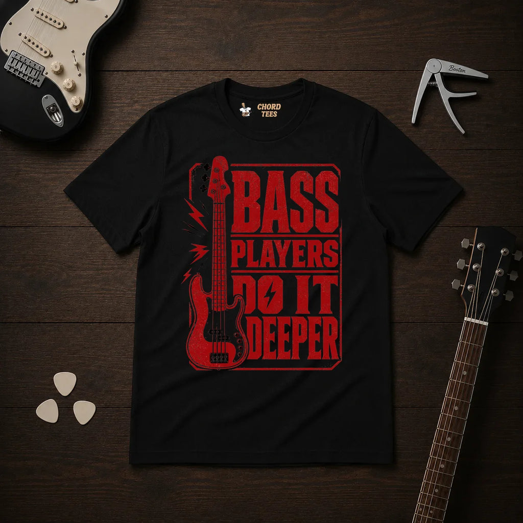 Bass Players Do It Deeper T-Shirt