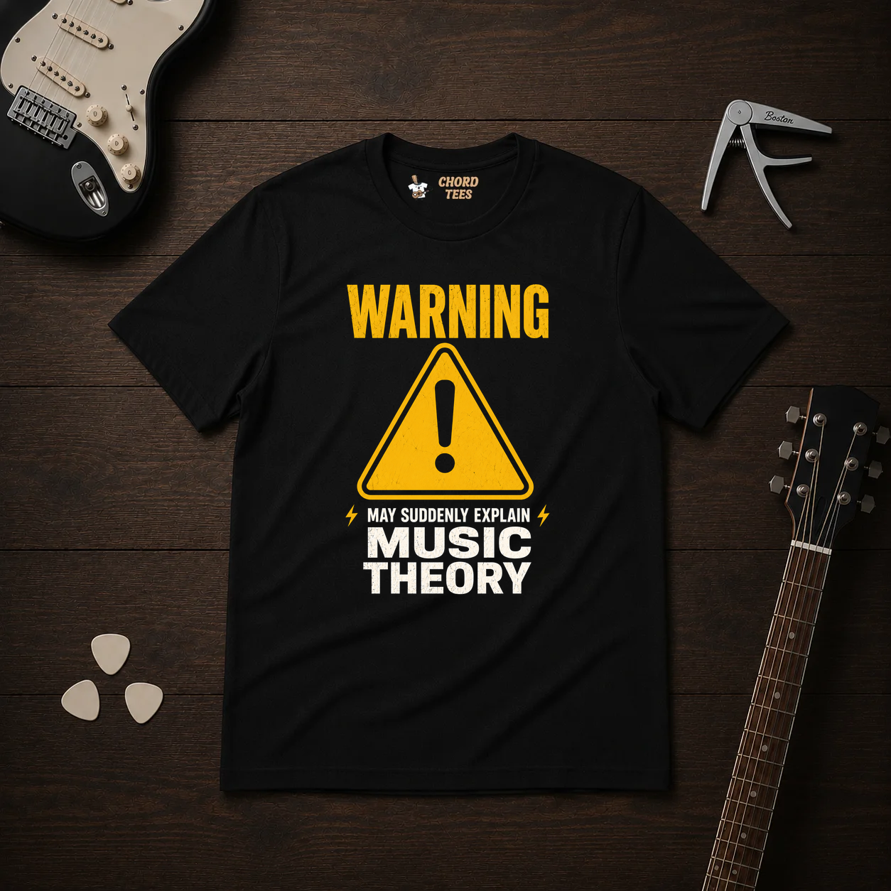 Warning May Suddenly Explain T-Shirt