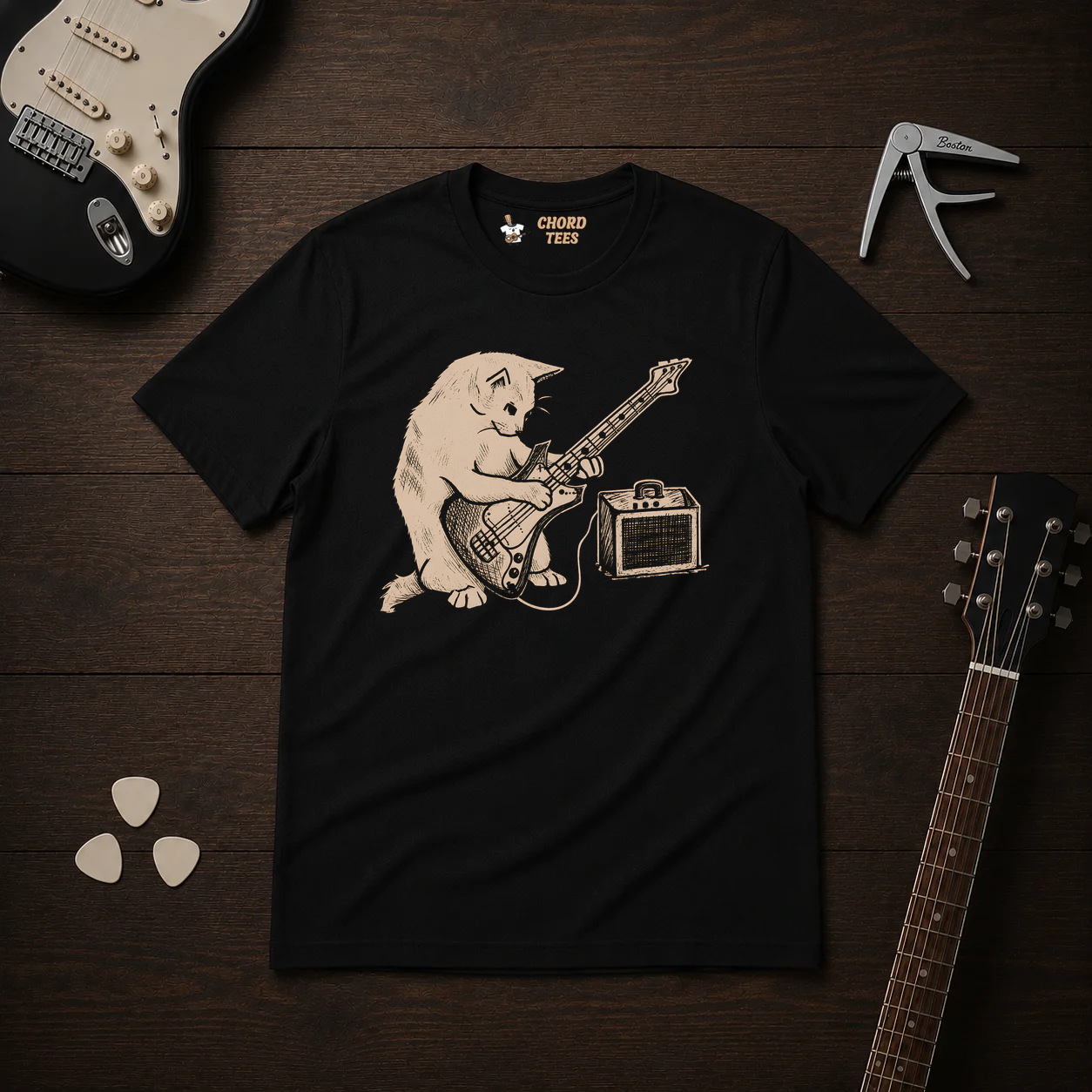 AMP Cat T-Shirt