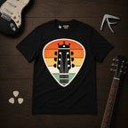 Sunset Guitar Pick T-Shirt