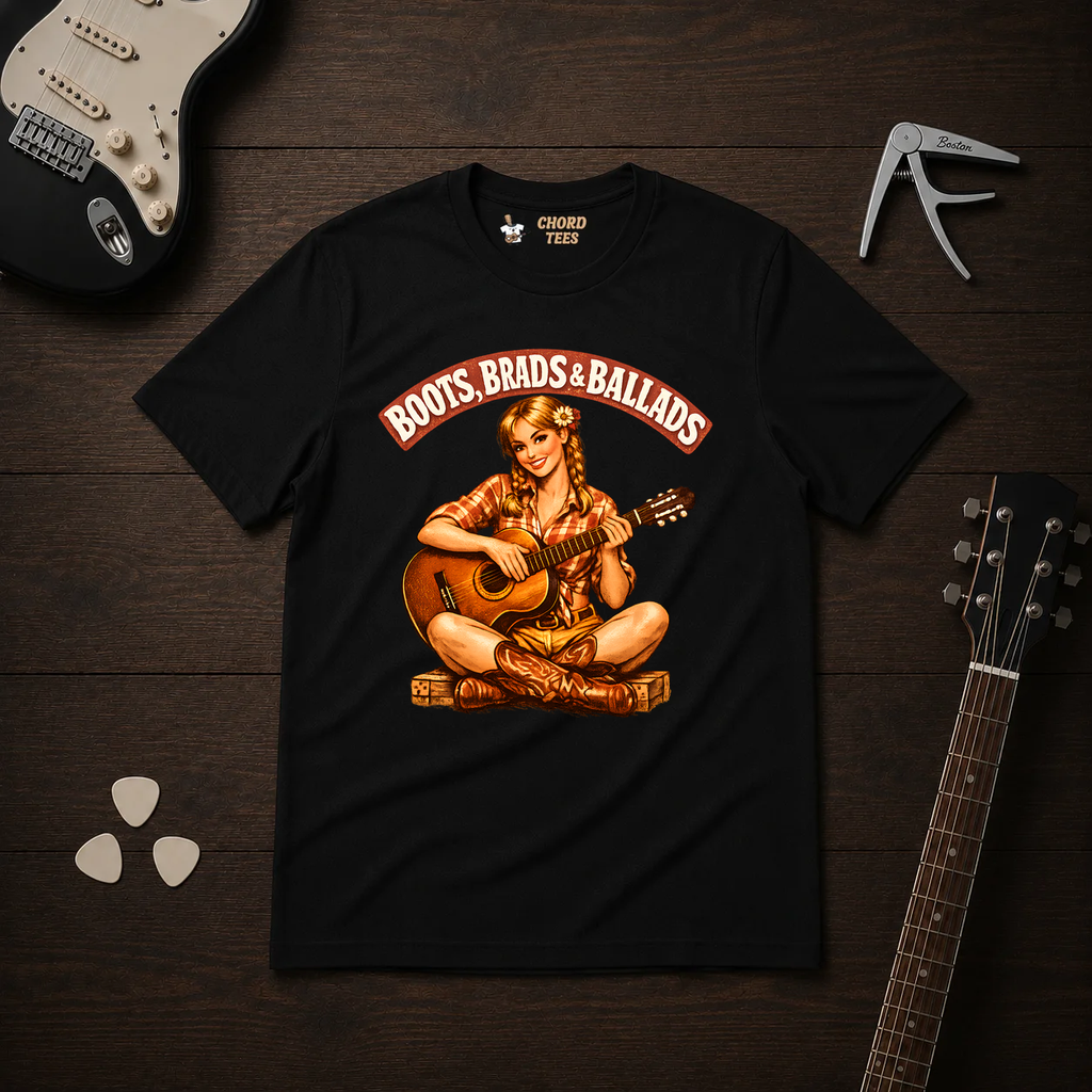Boots Brads Ballads T-Shirt