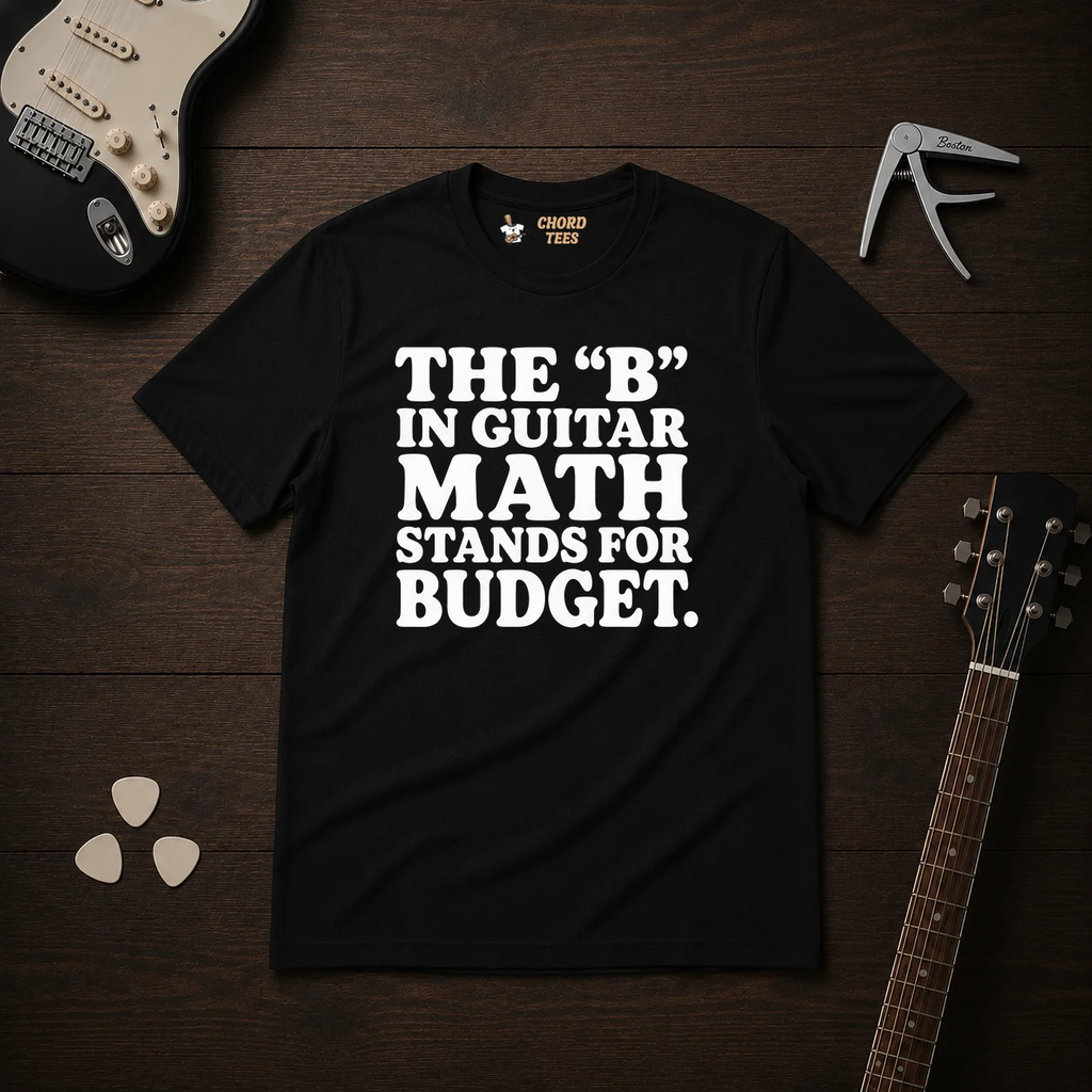 The B In Guitar Math T-Shirt