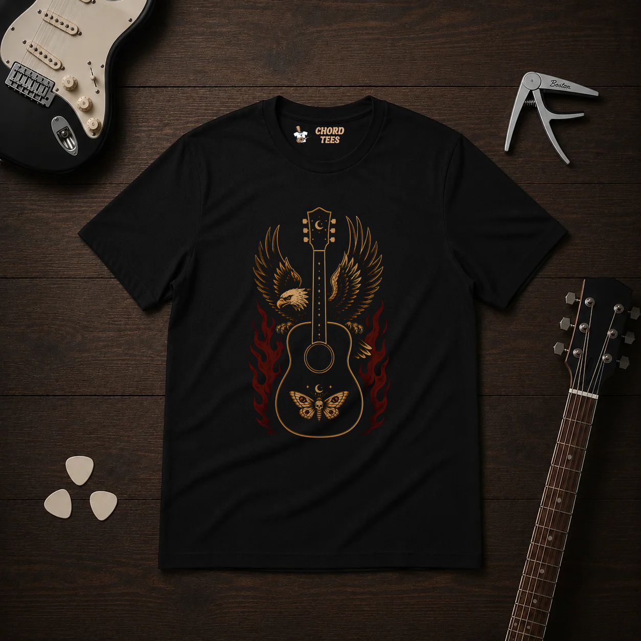 Eagle Guitar T-Shirt