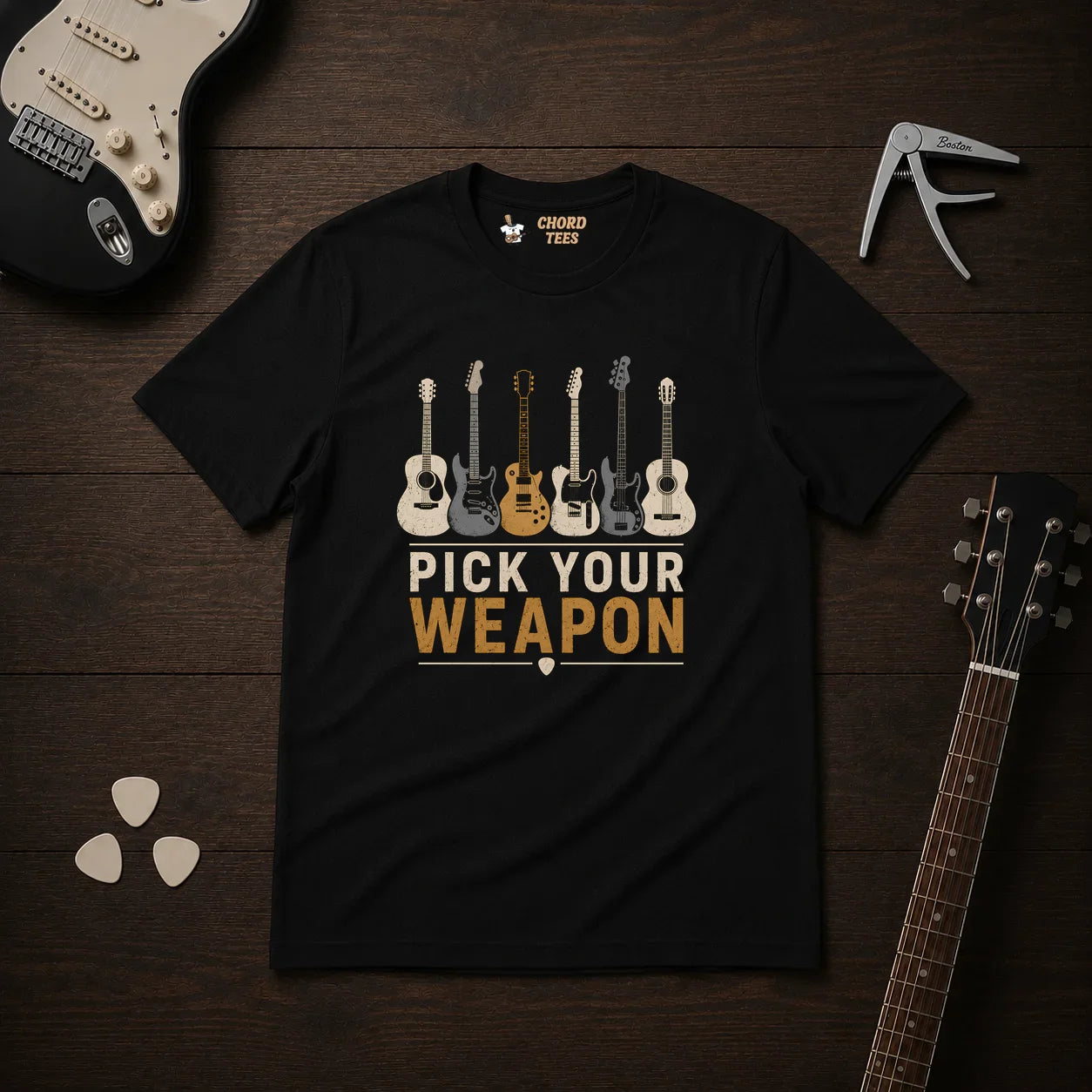 Pick Your Weapon T-Shirt