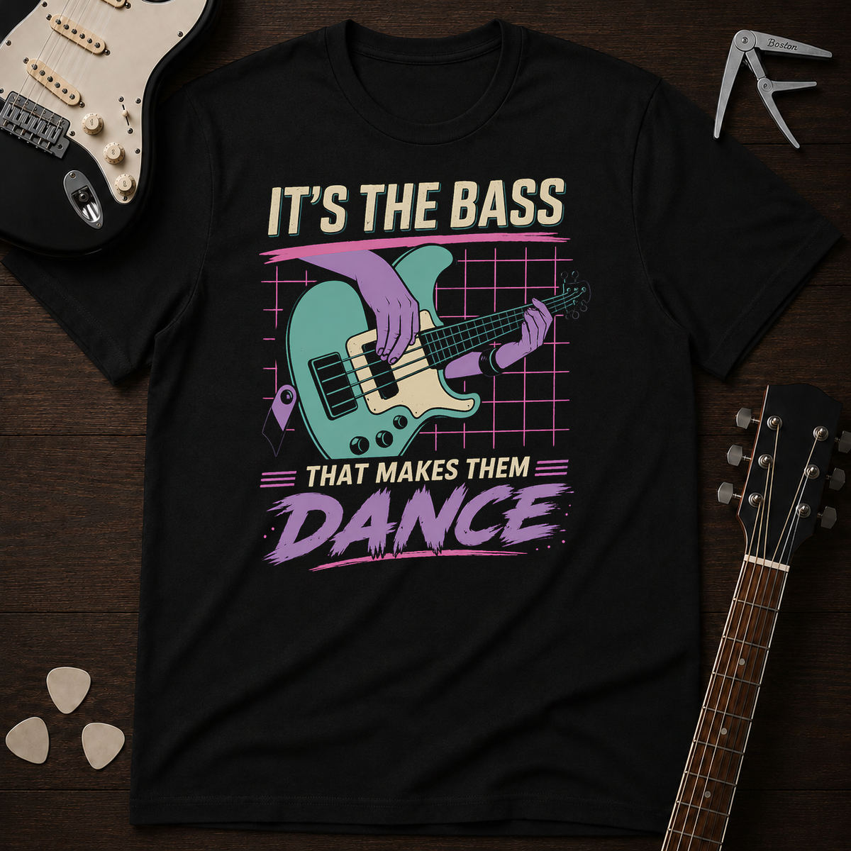 It's The Bass That Makes Them Dance T-Shirt
