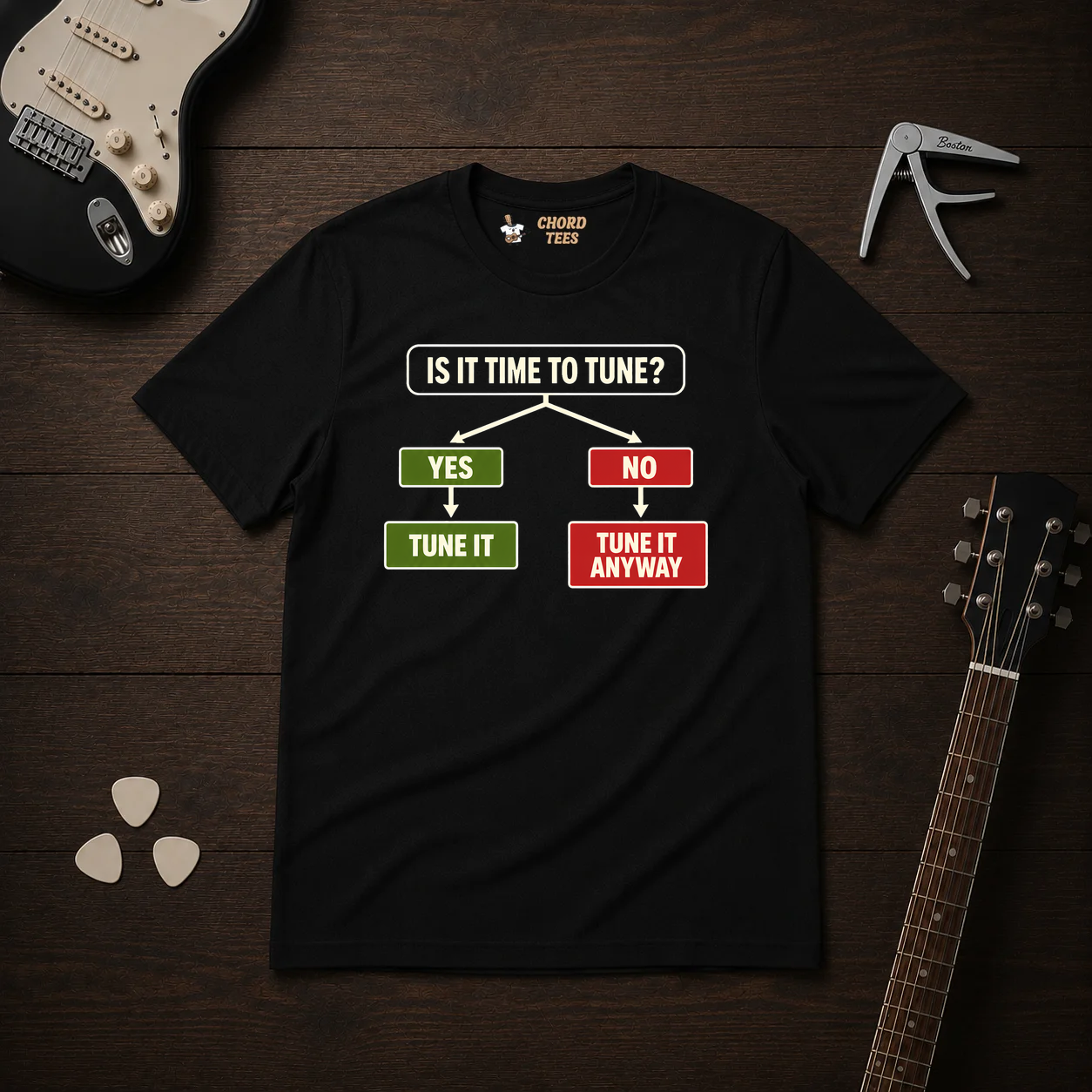 Is It Time To Tune? T-Shirt