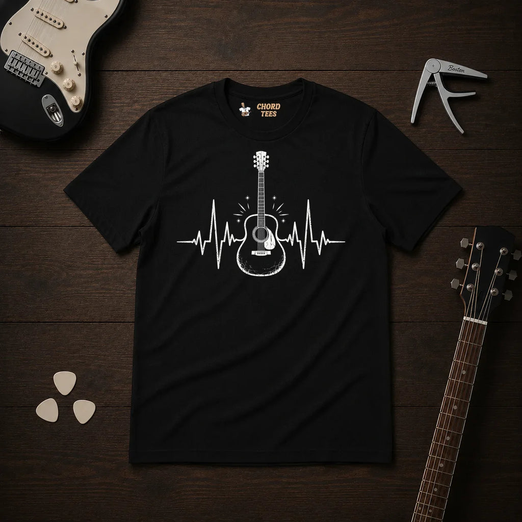 Six Strings, One Pulse T-Shirt