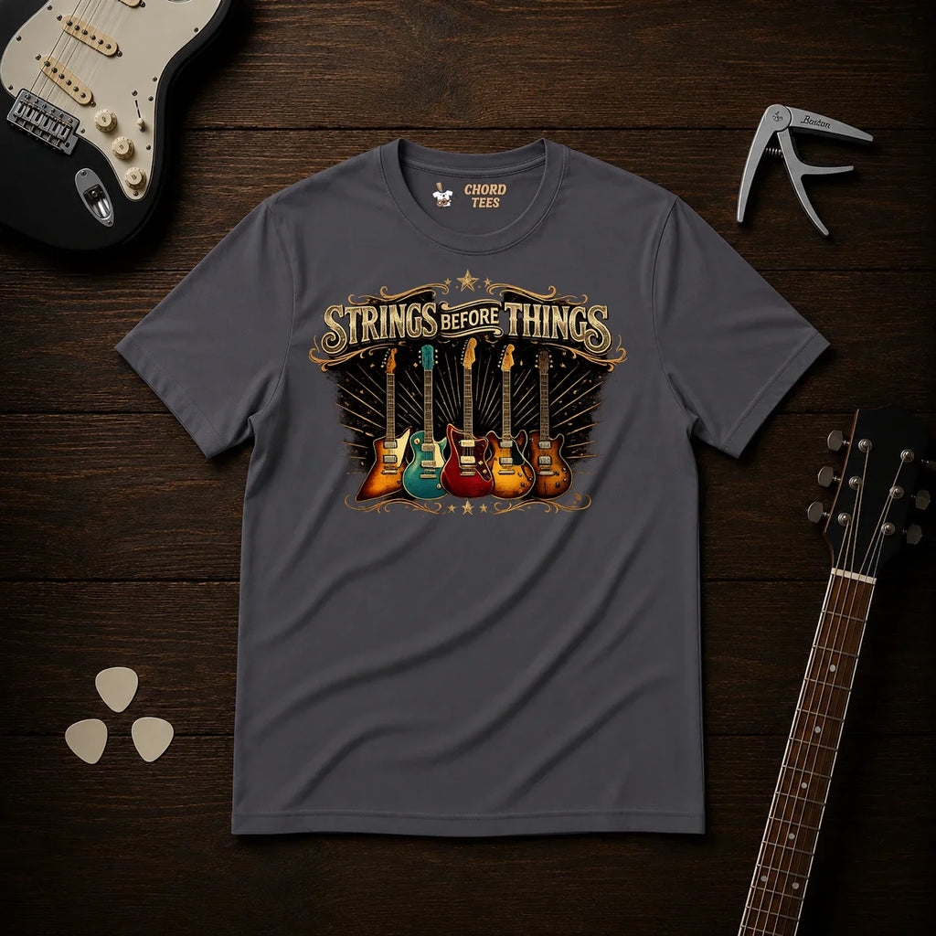 Strings Before Things T-Shirt