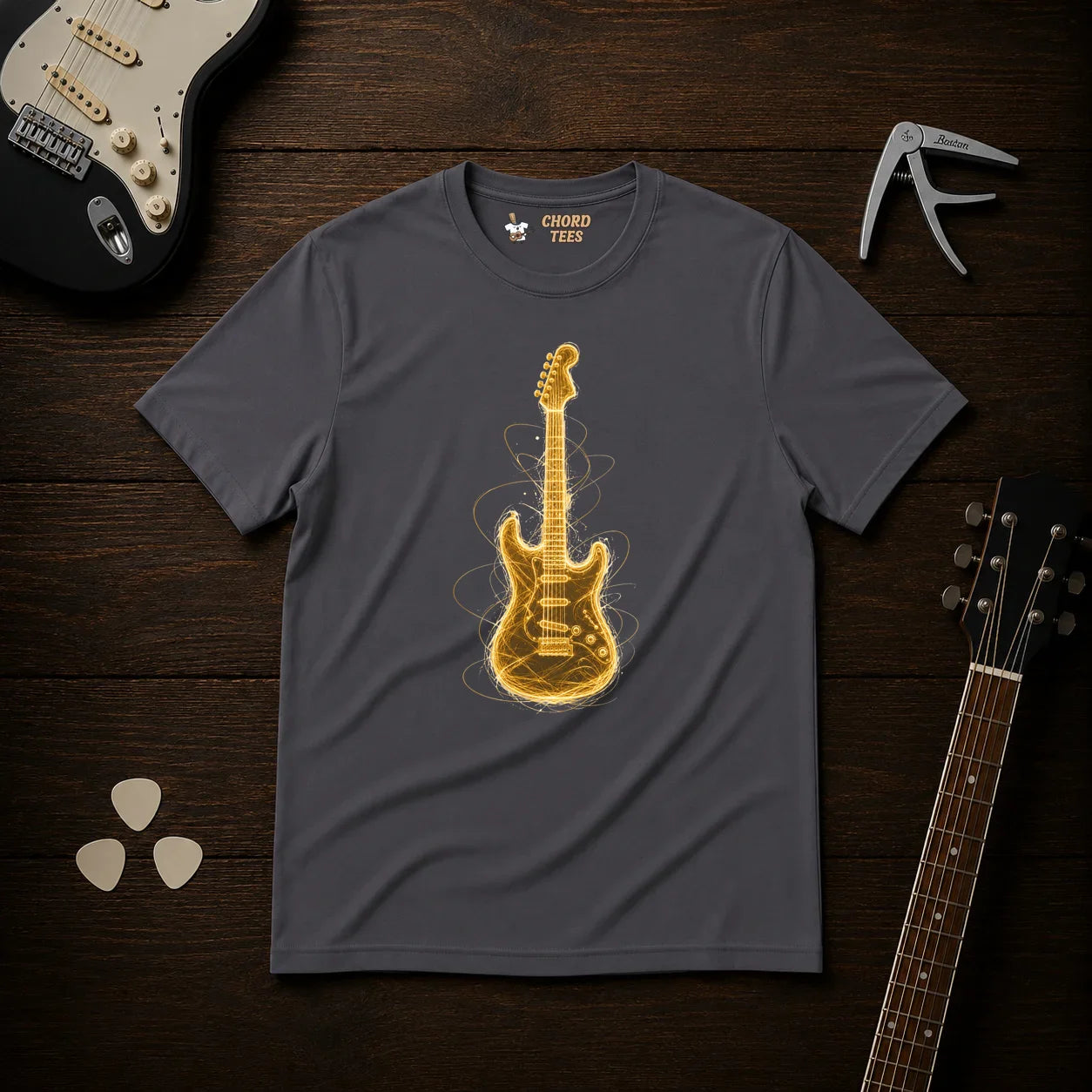 Golden Guitar T-Shirt