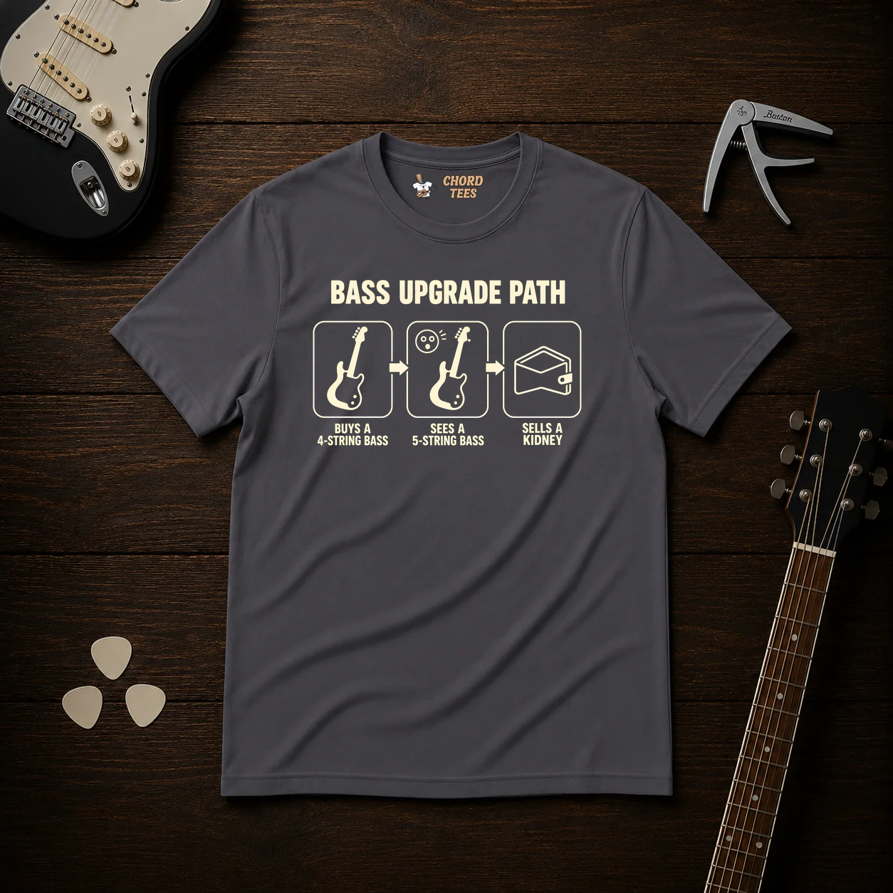 Bass Upgrade Path T-Shirt