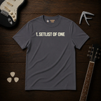 Setlist Of One T-Shirt