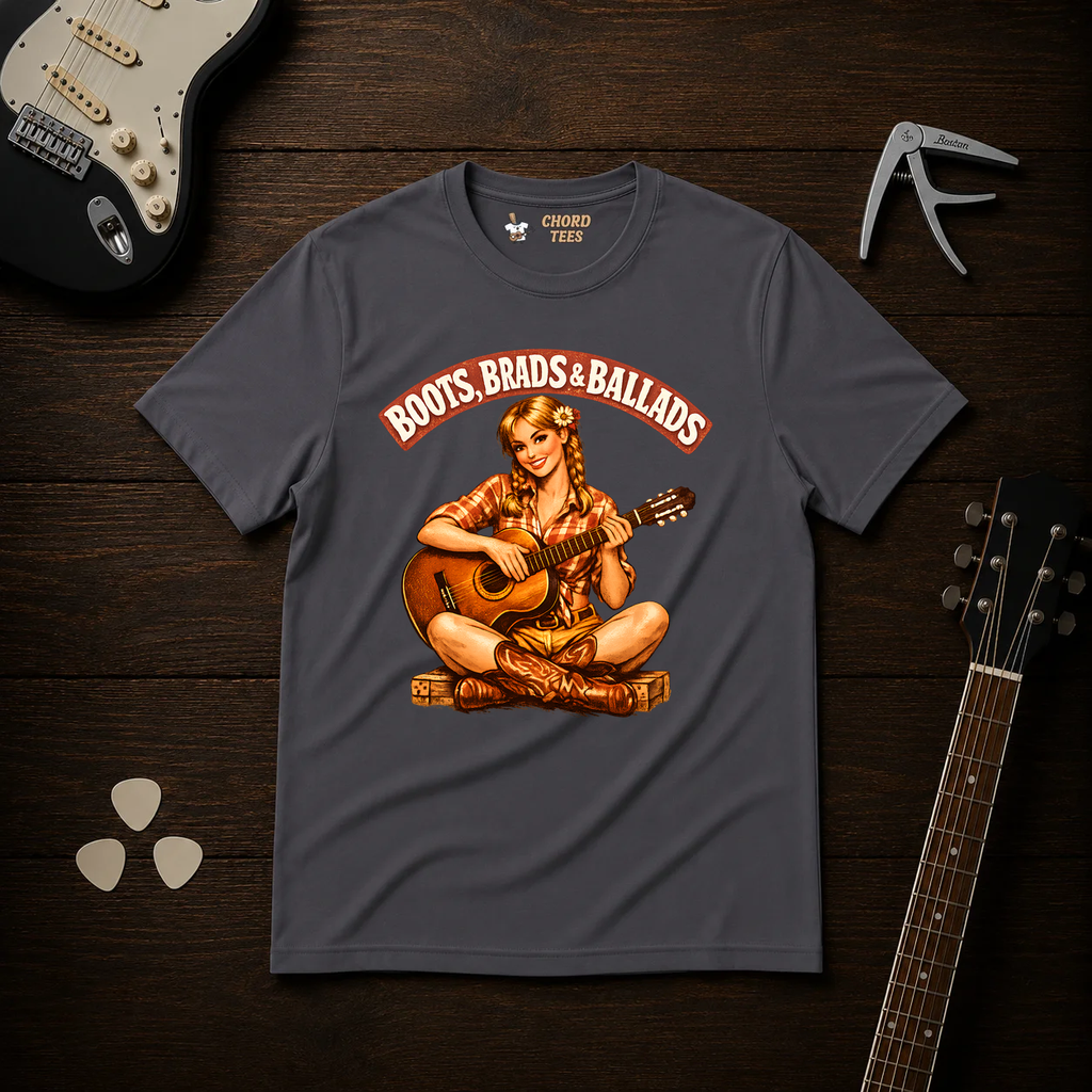 Boots Brads Ballads T-Shirt