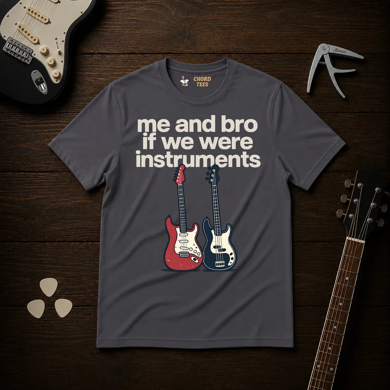 Me And Bro If We Were Instruments T-Shirt