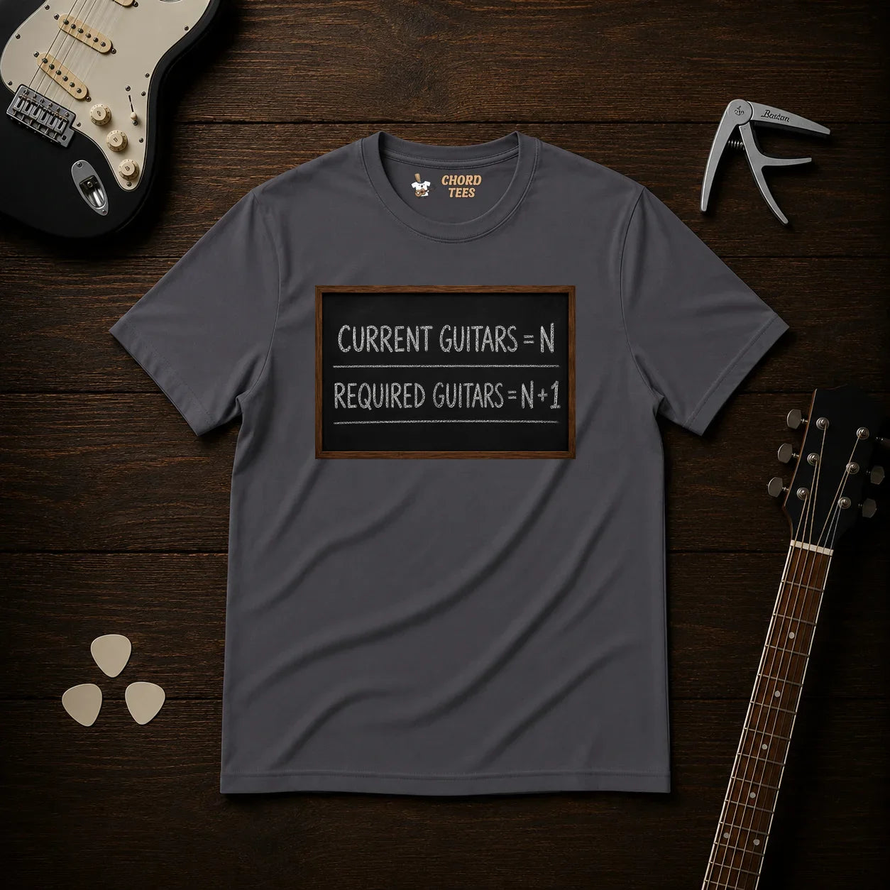 Current Guitars Required Guitars T-Shirt