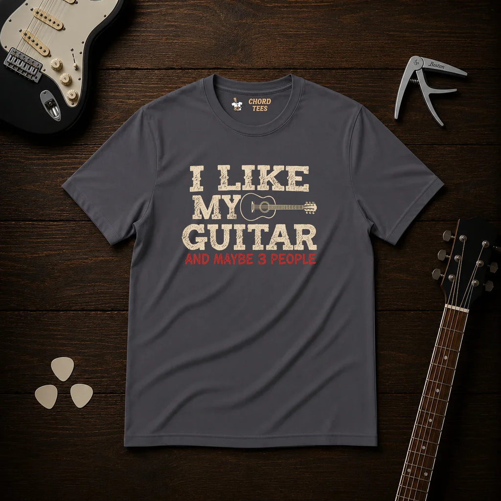 I Like My Guitar T-Shirt