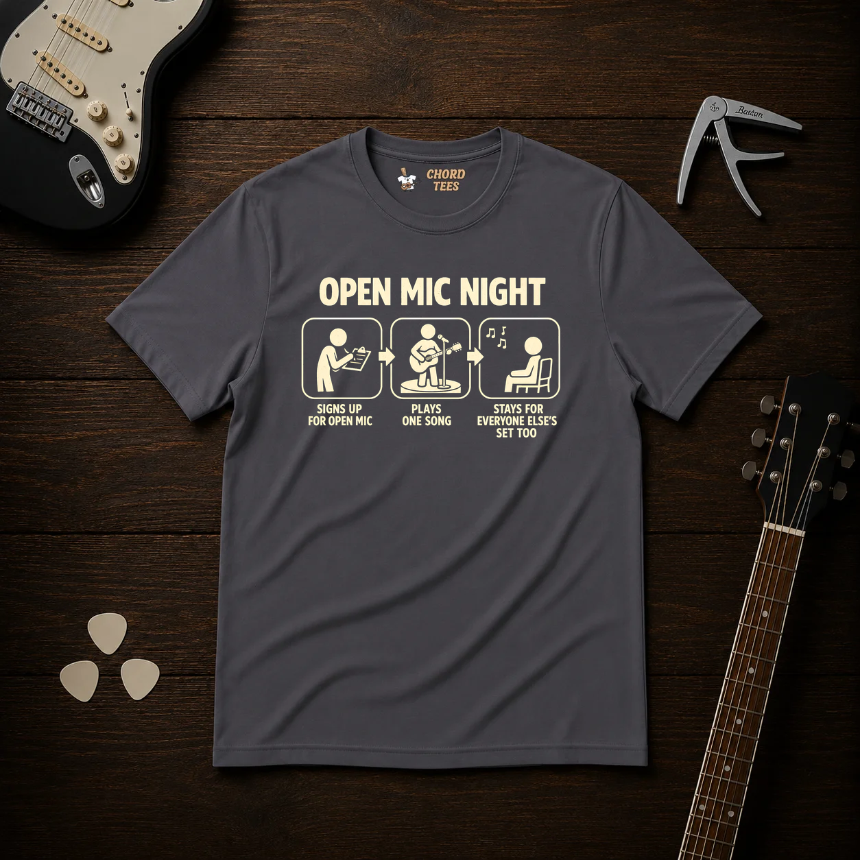 Open Mic Night T-Shirt