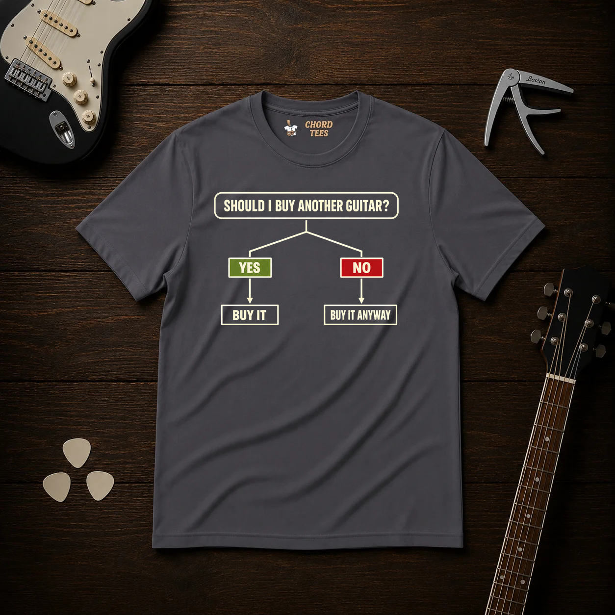 Should I Buy Another Guitar T-Shirt