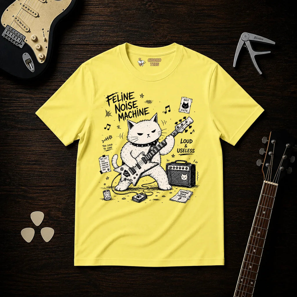 Feline Noise Machine T-Shirt