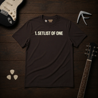 Setlist Of One T-Shirt
