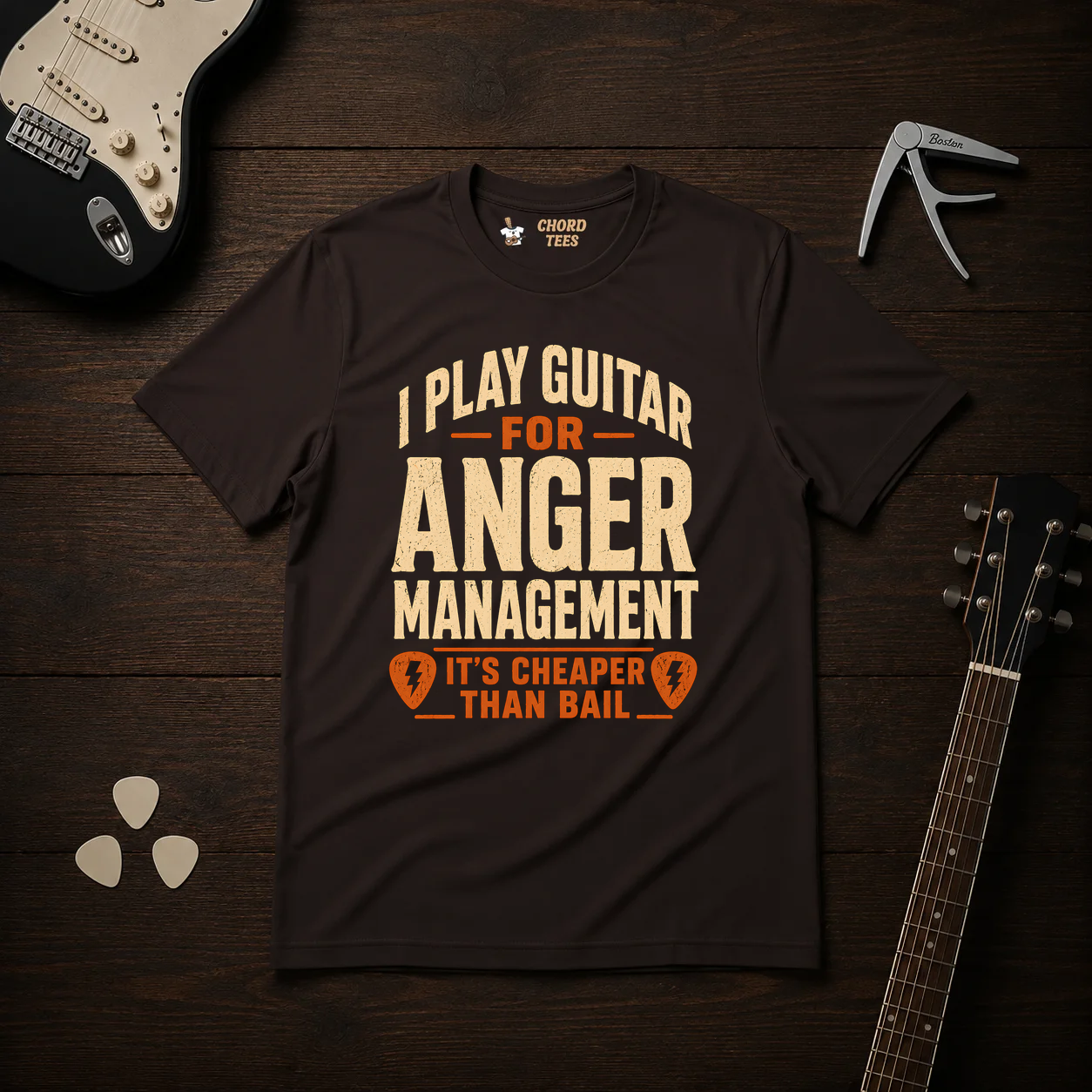 I Play Guitar For T-Shirt