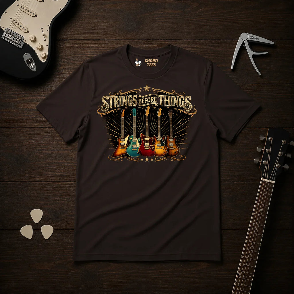 Strings Before Things T-Shirt
