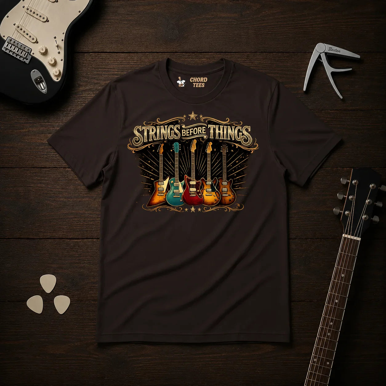 Strings Before Things T-Shirt