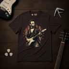 Lincoln Playing Guitar T-Shirt