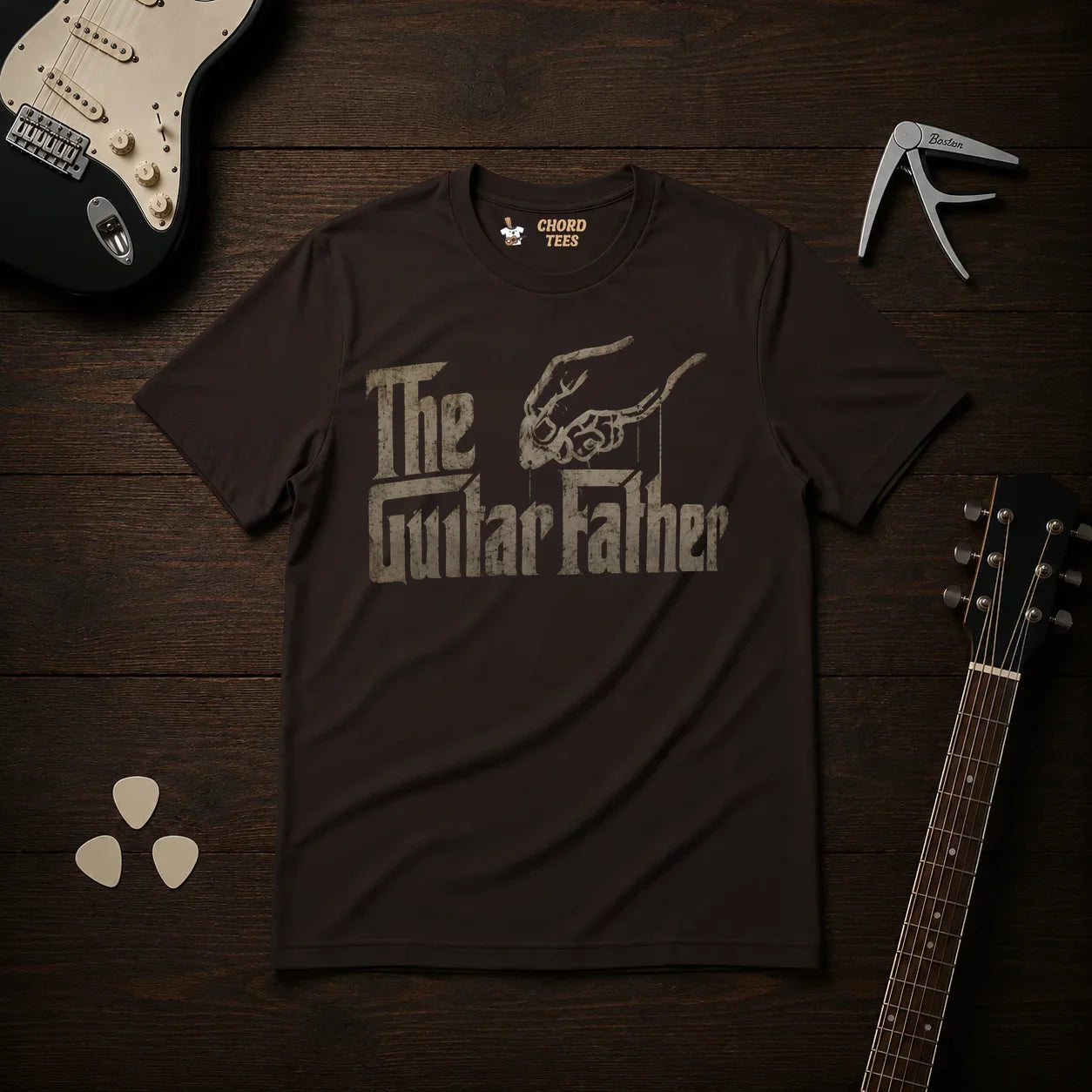 The Guitar Father T-Shirt