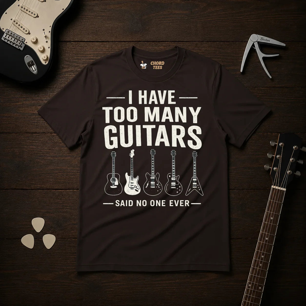 I Have Too Many Guitars T-Shirt