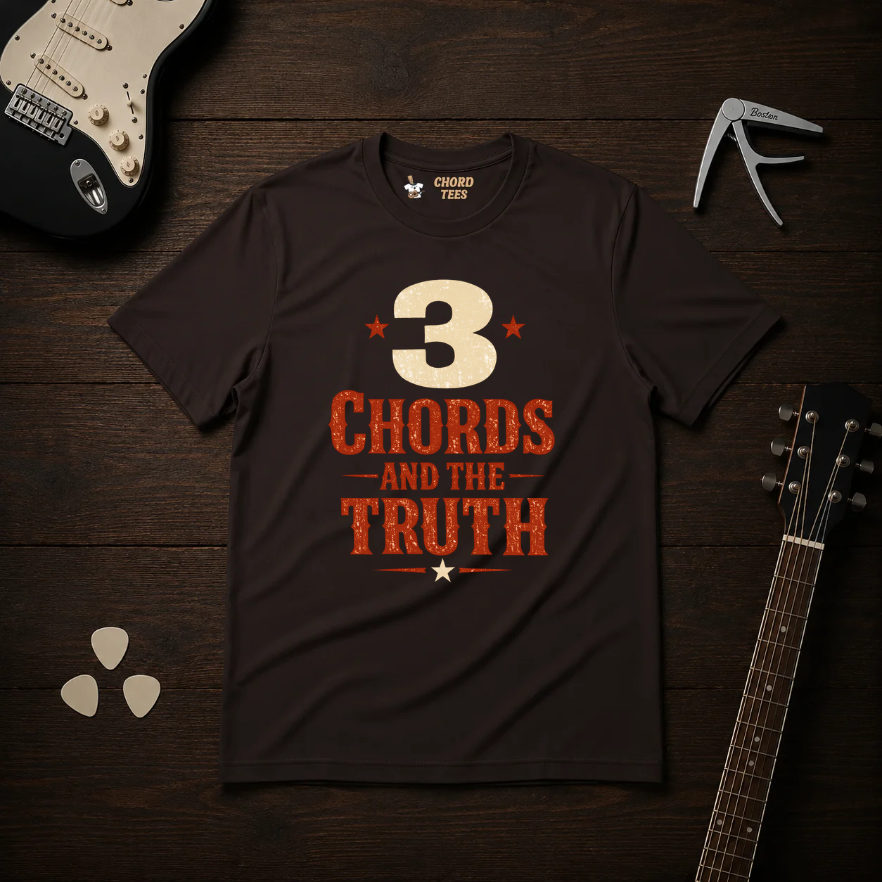 3 Chords And The Truth T-Shirt