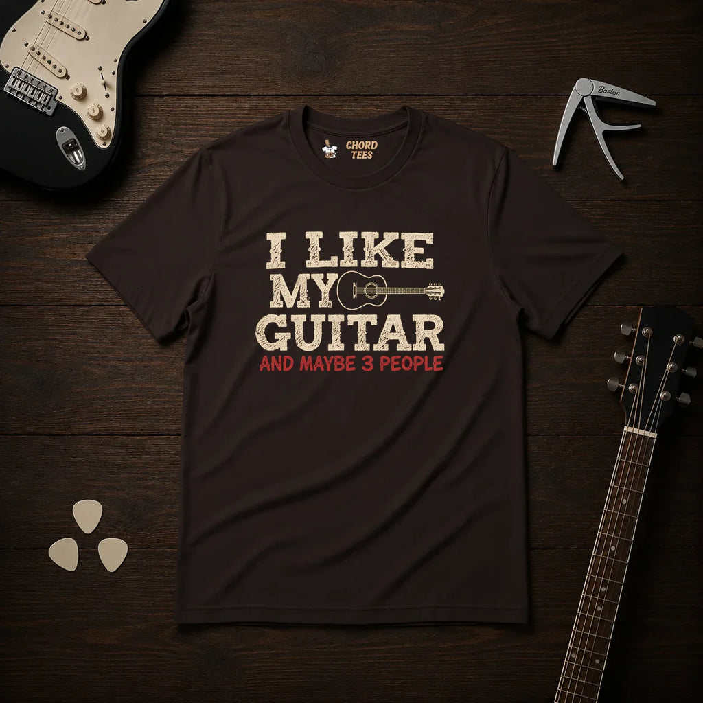 I Like My Guitar T-Shirt