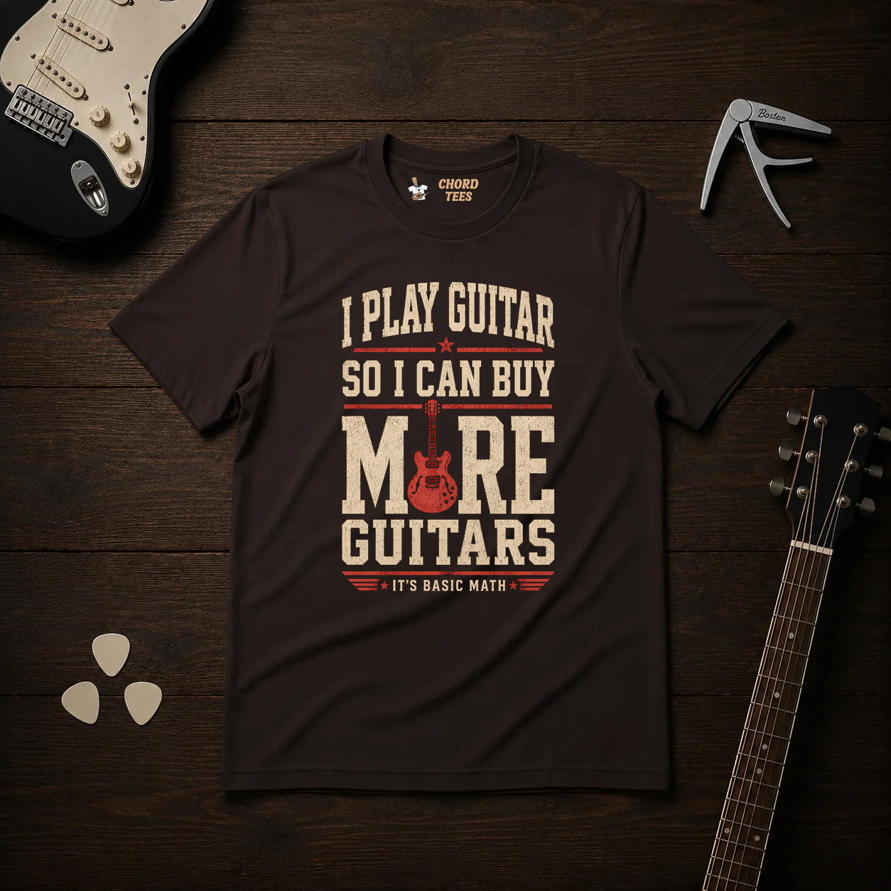 I Play Guitar T-Shirt