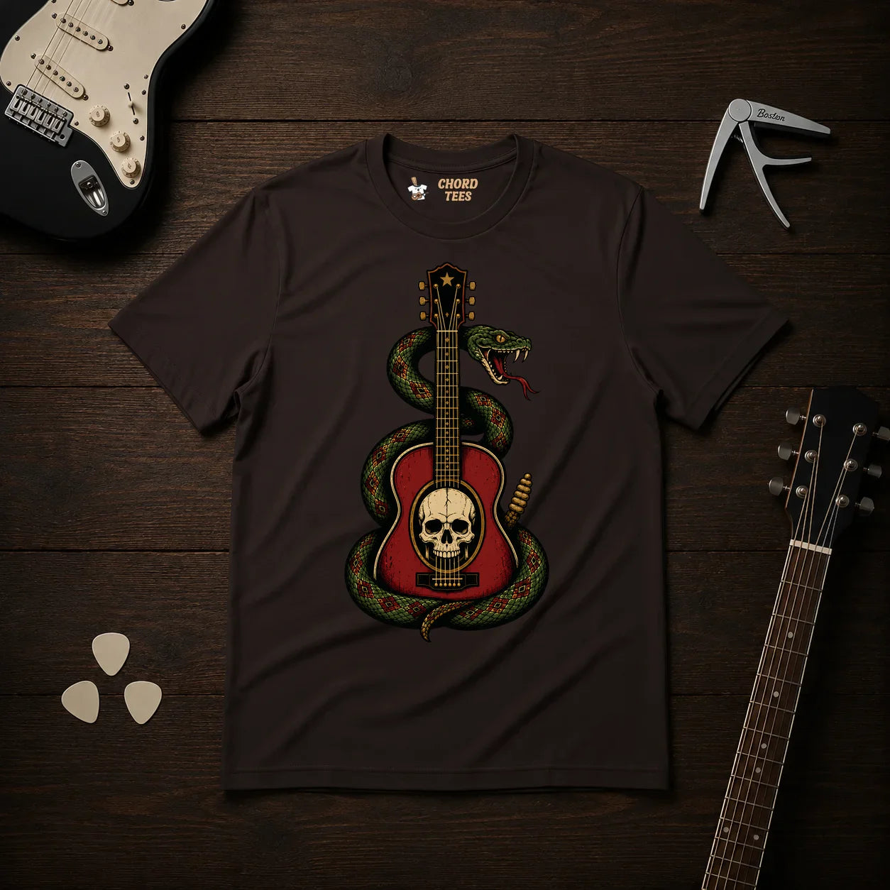 Guitar Snake T-Shirt
