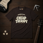 Guitar Is My Cheap Therapy T-Shirt