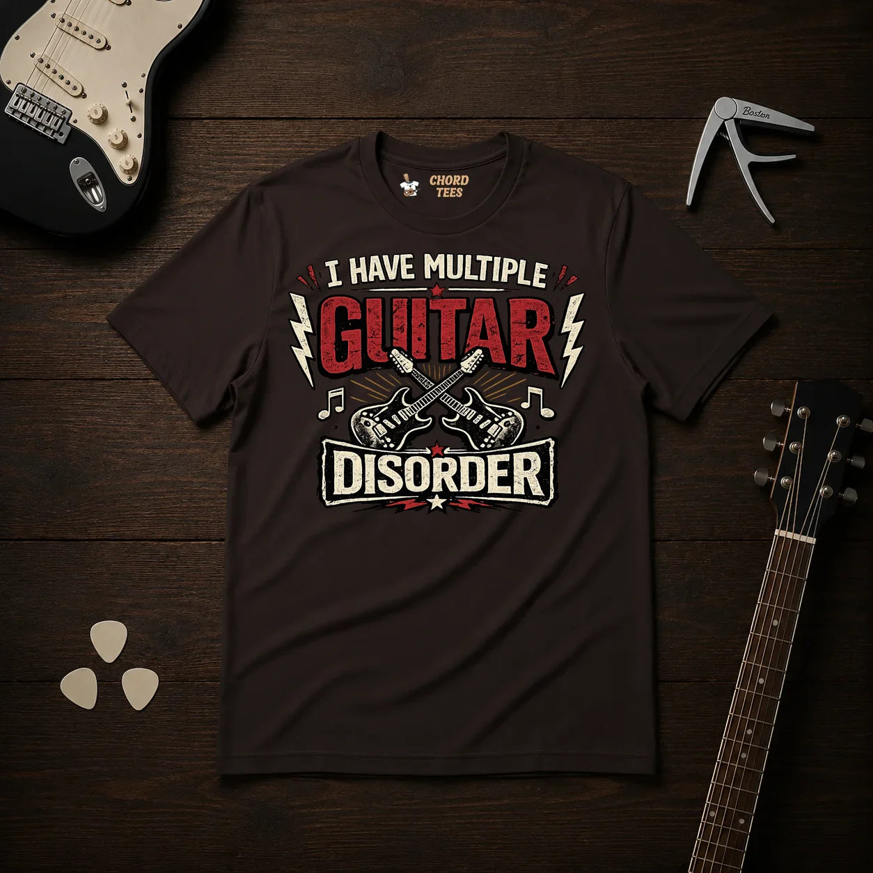 I Have Multiple Guitar Disorder T-Shirt