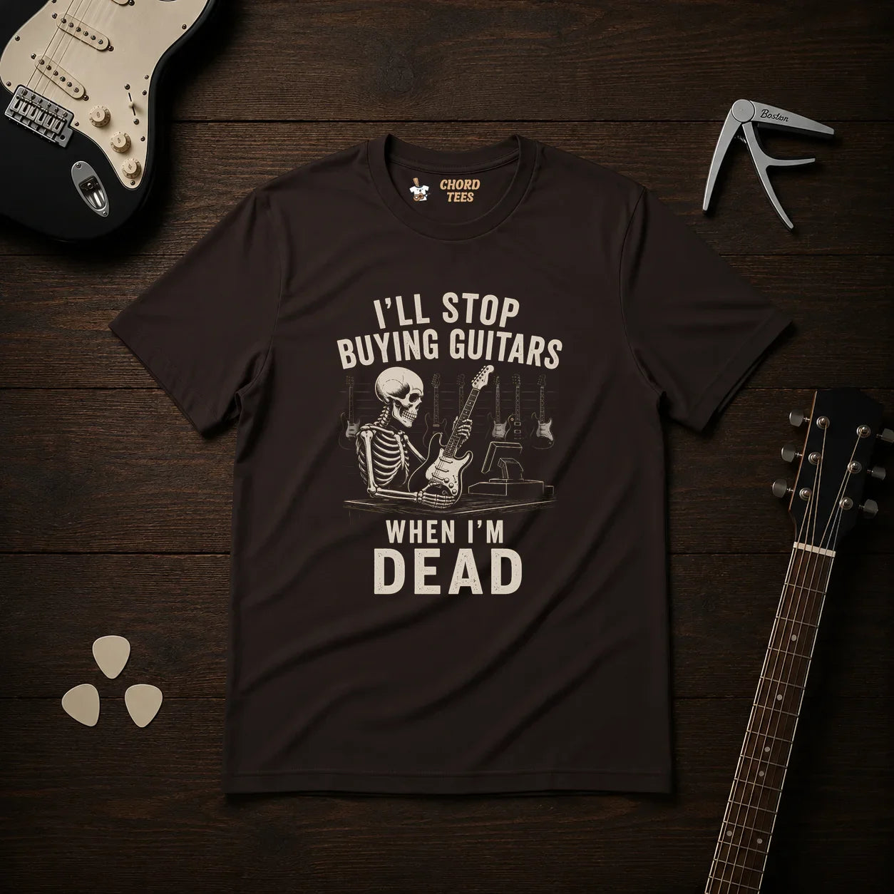 I'll Stop Buying Guitars T-Shirt