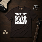 The B In Guitar Math T-Shirt