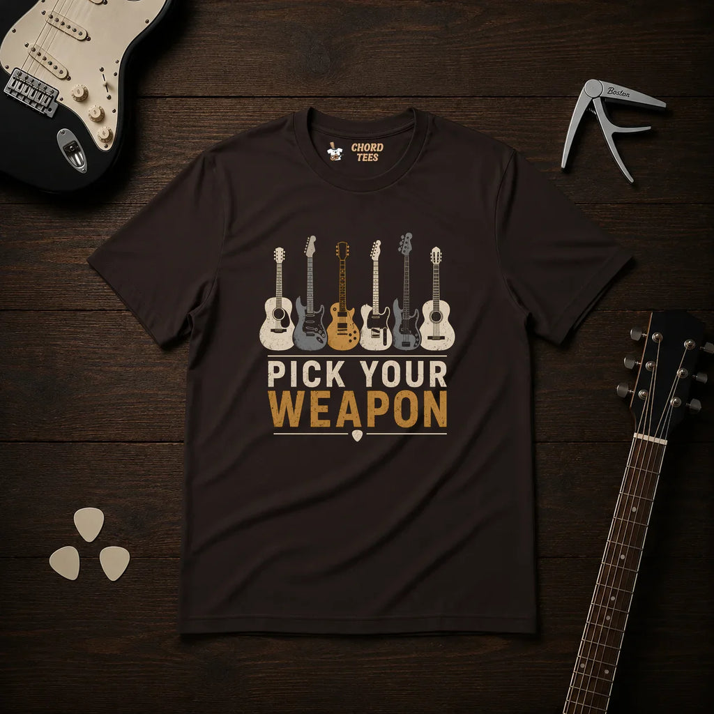Pick Your Weapon T-Shirt