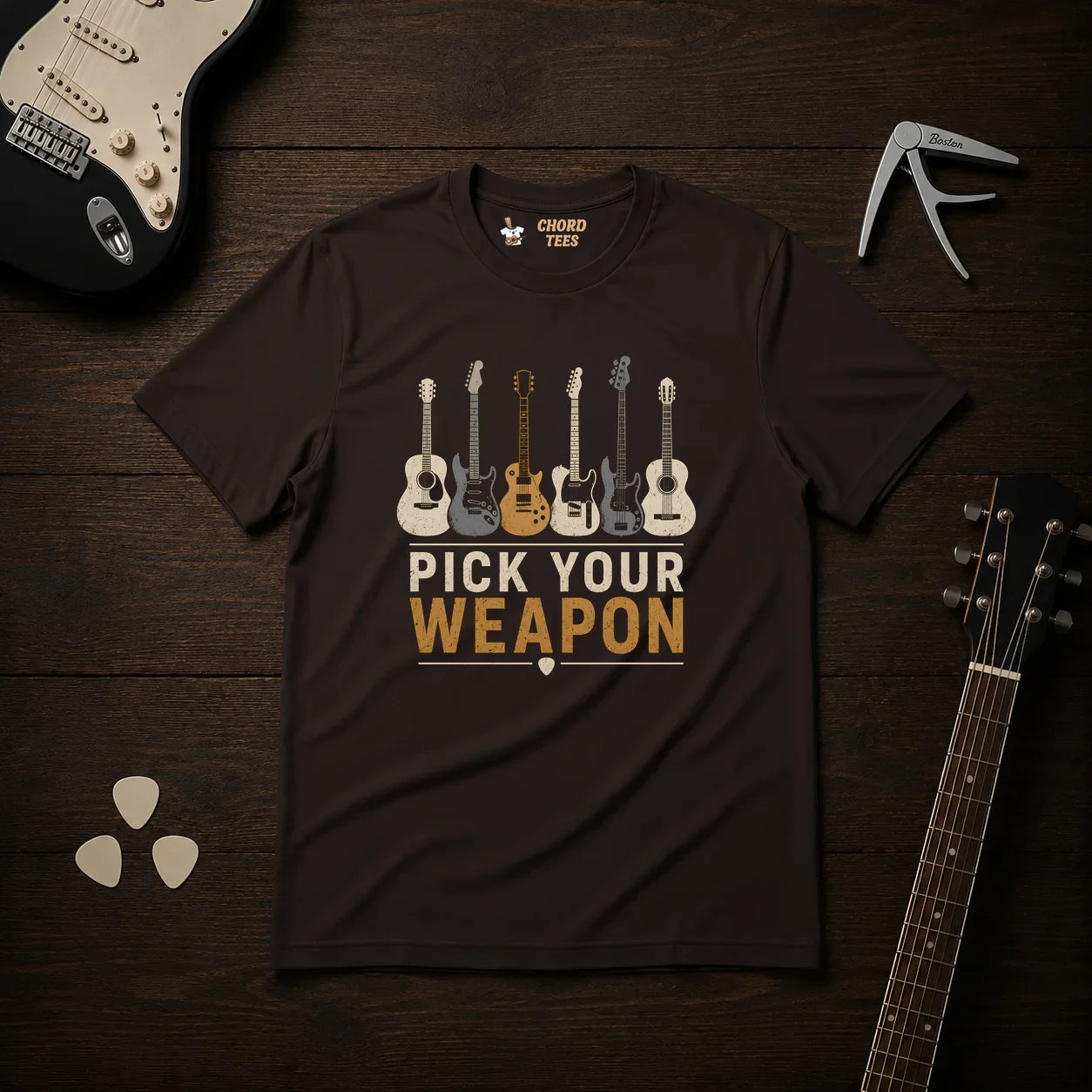 Pick Your Weapon T-Shirt
