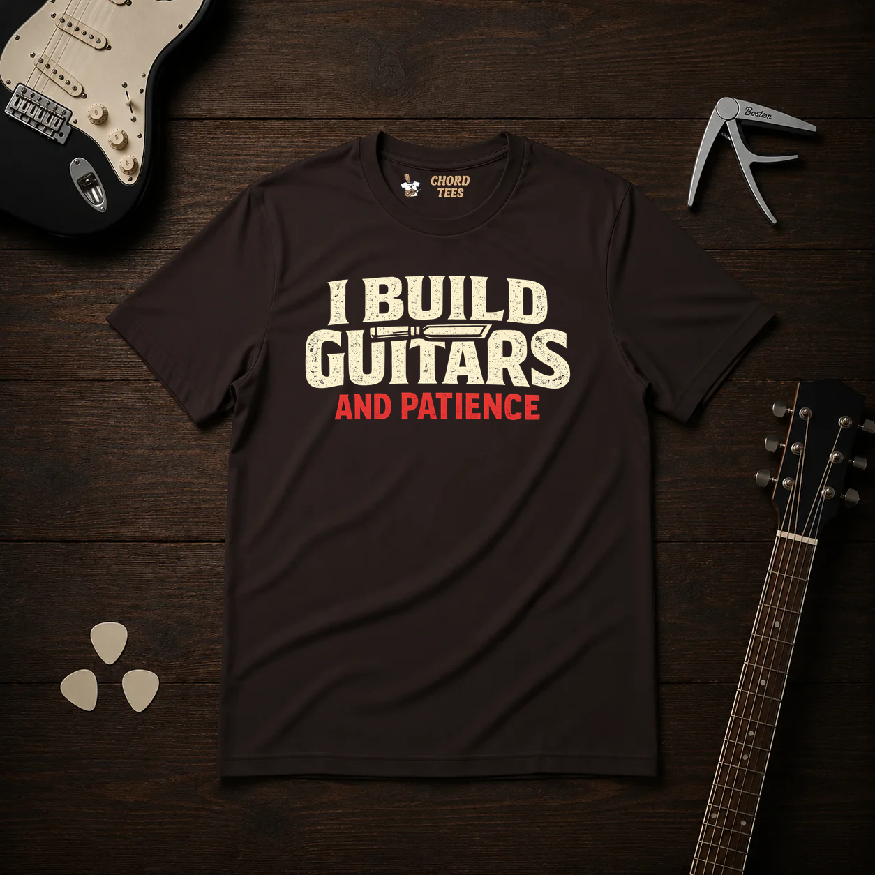 I Build Guitars T-Shirt