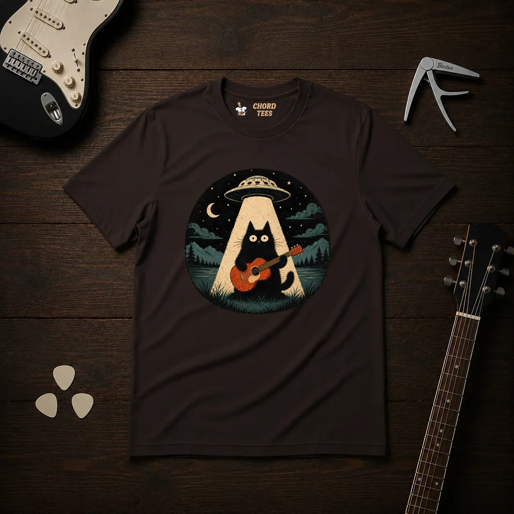Cat UFO T-Shirt