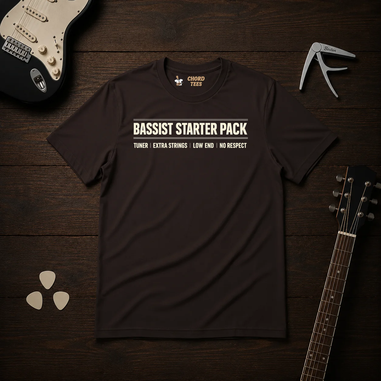 Bassist Starter Pack T-Shirt