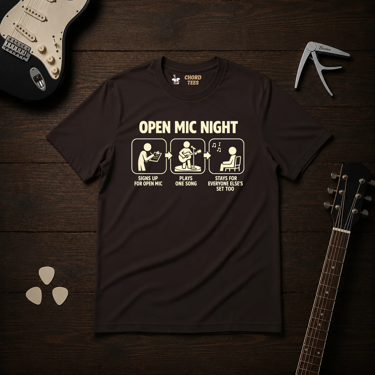 Open Mic Night T-Shirt
