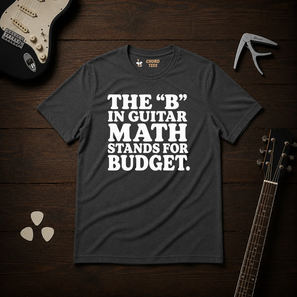 The B In Guitar Math T-Shirt